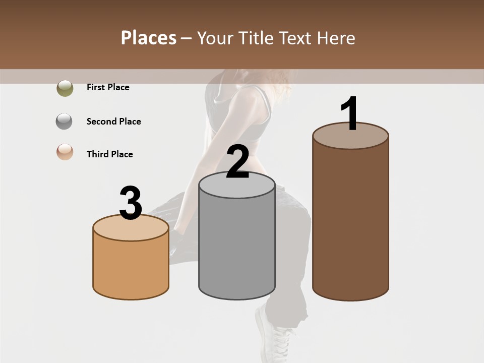 Flexibility Cheerful Action PowerPoint Template