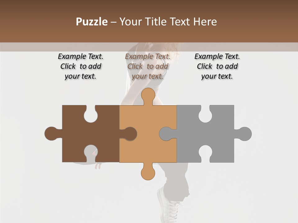 Flexibility Cheerful Action PowerPoint Template