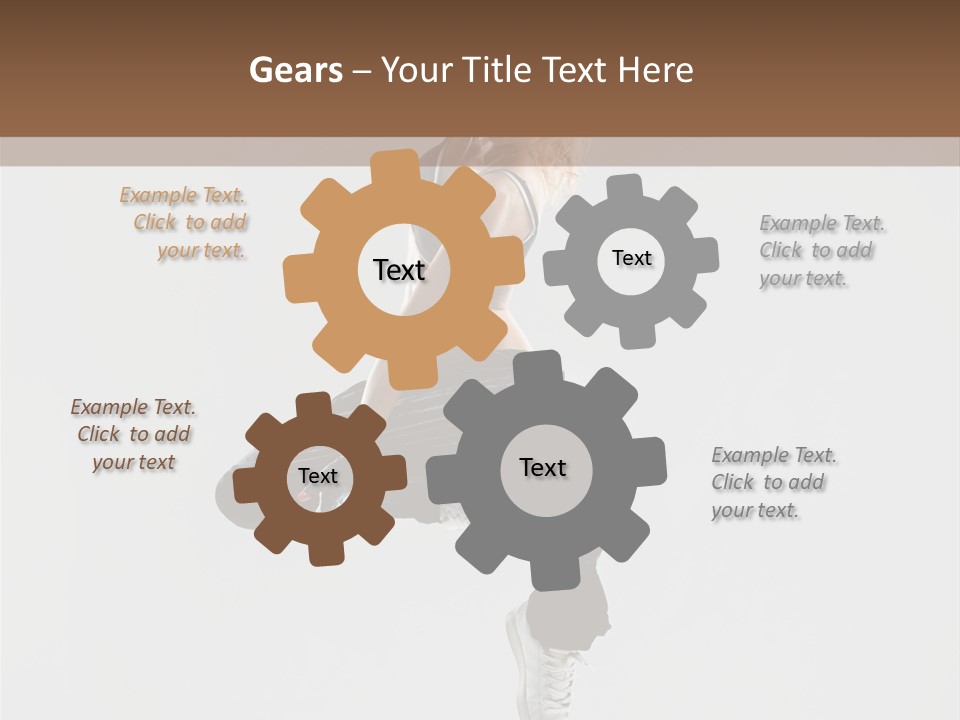 Flexibility Cheerful Action PowerPoint Template