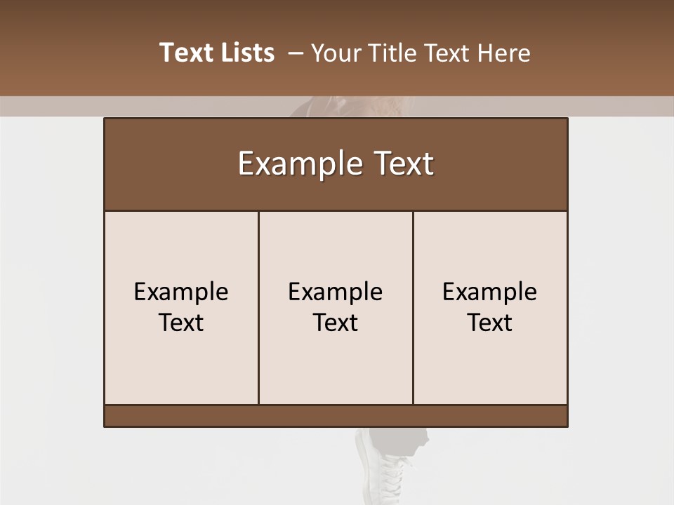 Flexibility Cheerful Action PowerPoint Template