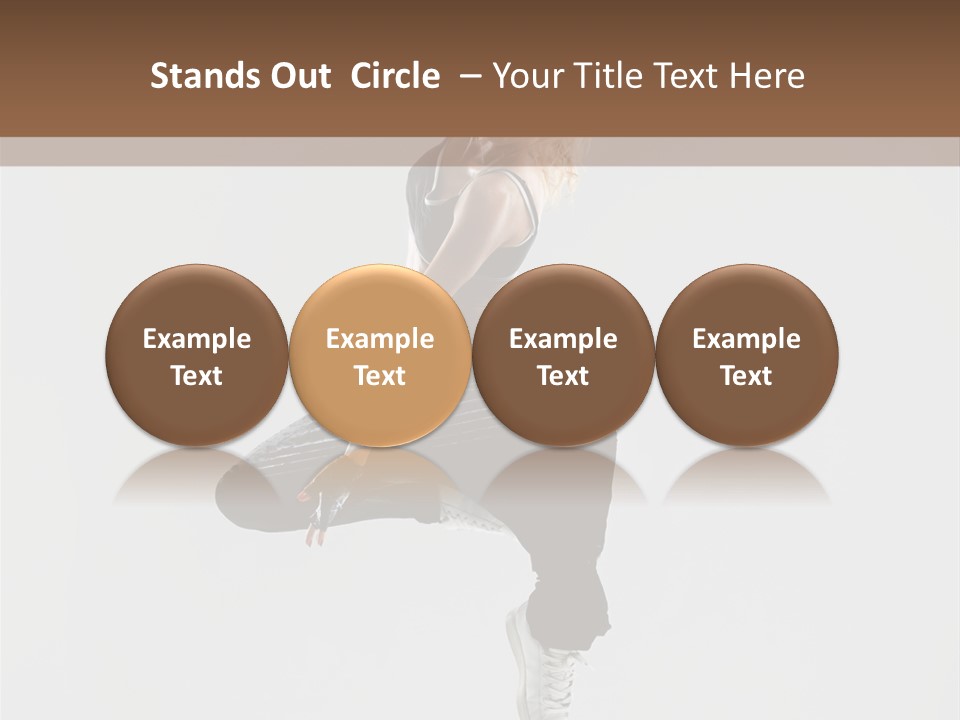 Flexibility Cheerful Action PowerPoint Template