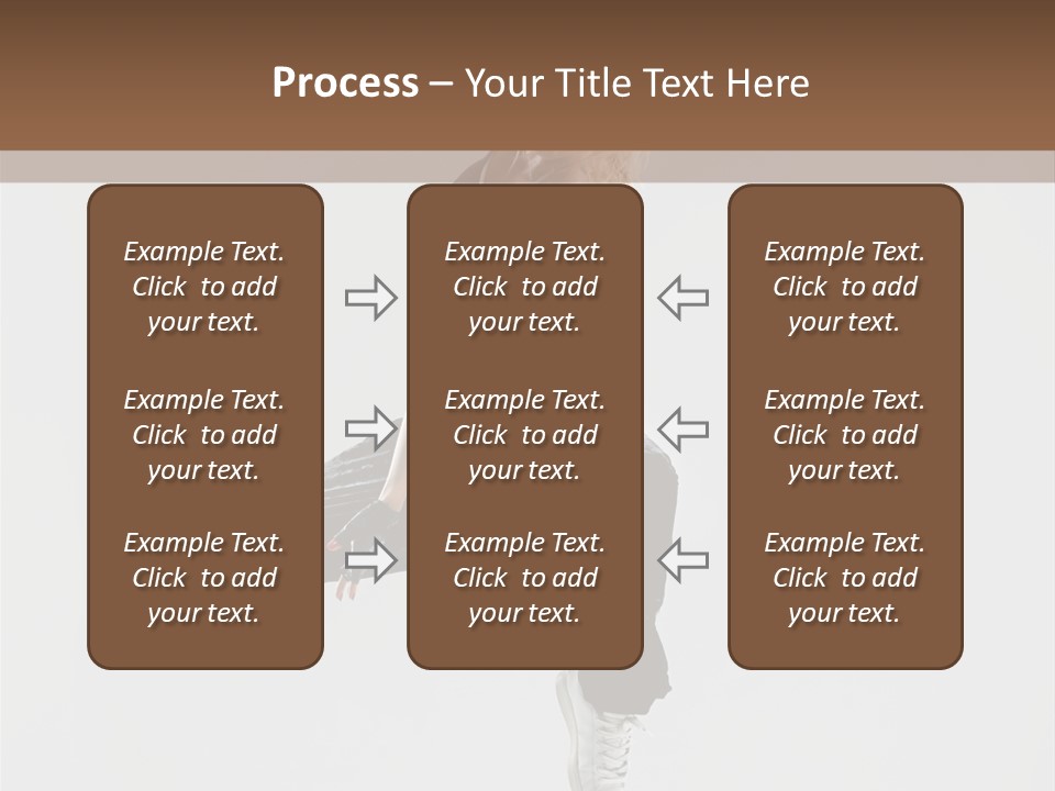 Flexibility Cheerful Action PowerPoint Template