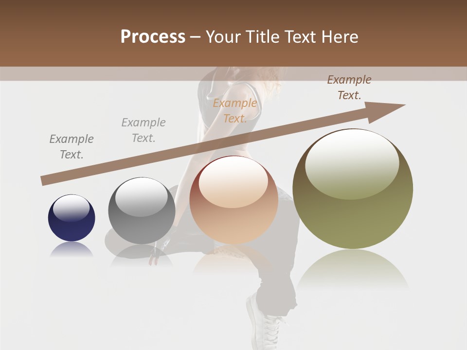 Flexibility Cheerful Action PowerPoint Template