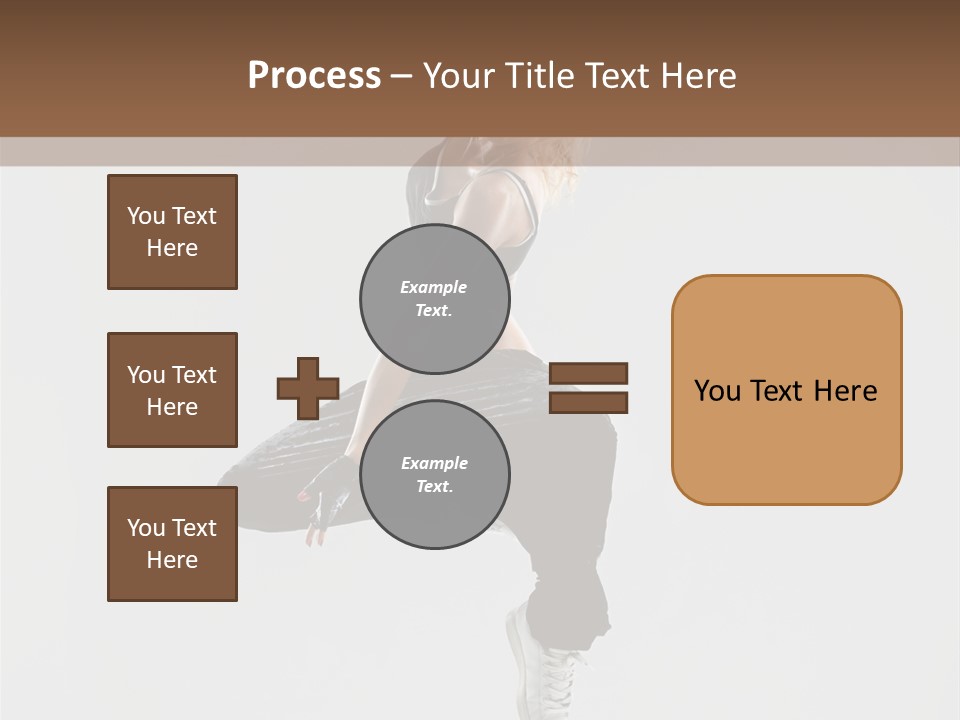 Flexibility Cheerful Action PowerPoint Template