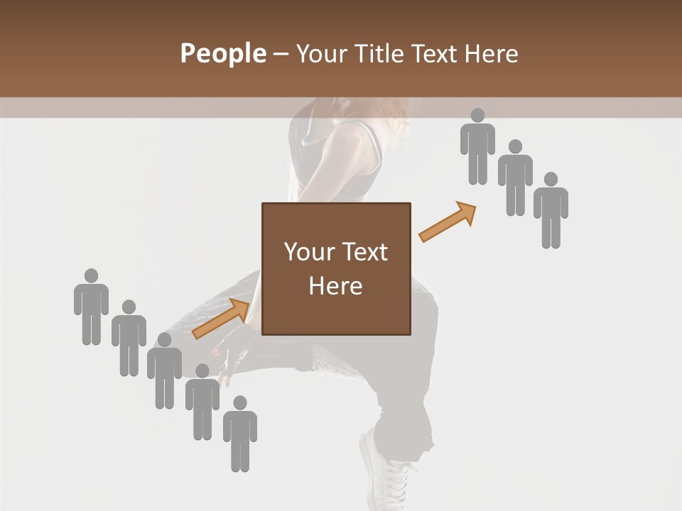 Flexibility Cheerful Action PowerPoint Template