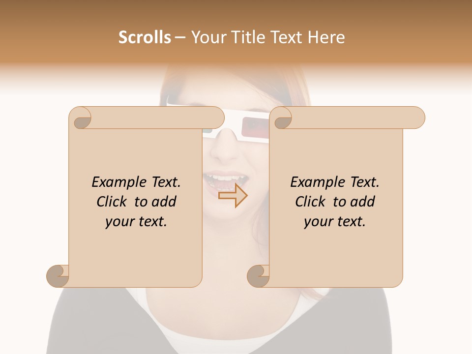 Smile Blue Digital PowerPoint Template