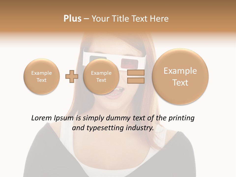 Smile Blue Digital PowerPoint Template