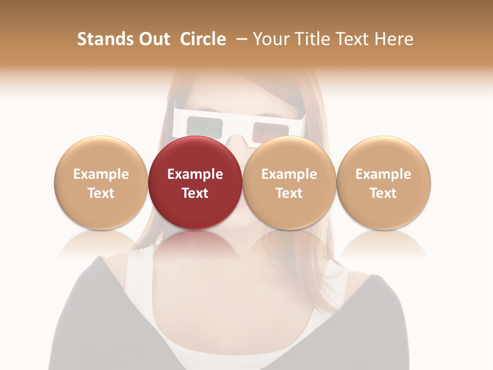 Smile Blue Digital PowerPoint Template