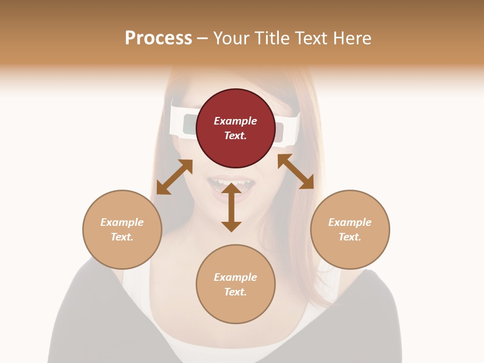 Smile Blue Digital PowerPoint Template