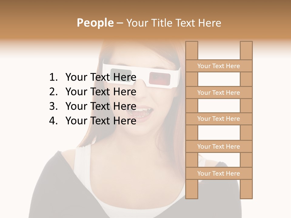 Smile Blue Digital PowerPoint Template