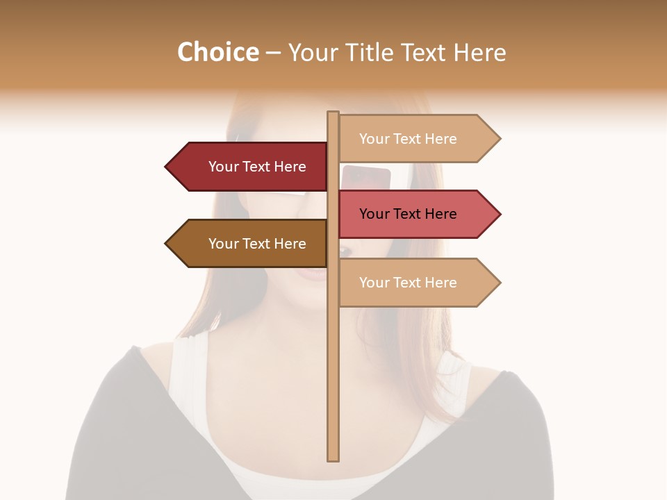 Smile Blue Digital PowerPoint Template