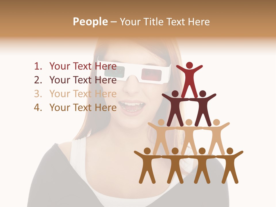 Smile Blue Digital PowerPoint Template