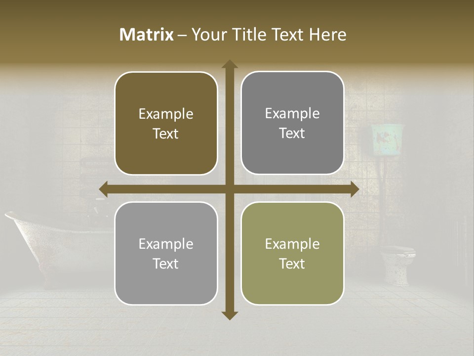 Stylish Wood Style PowerPoint Template