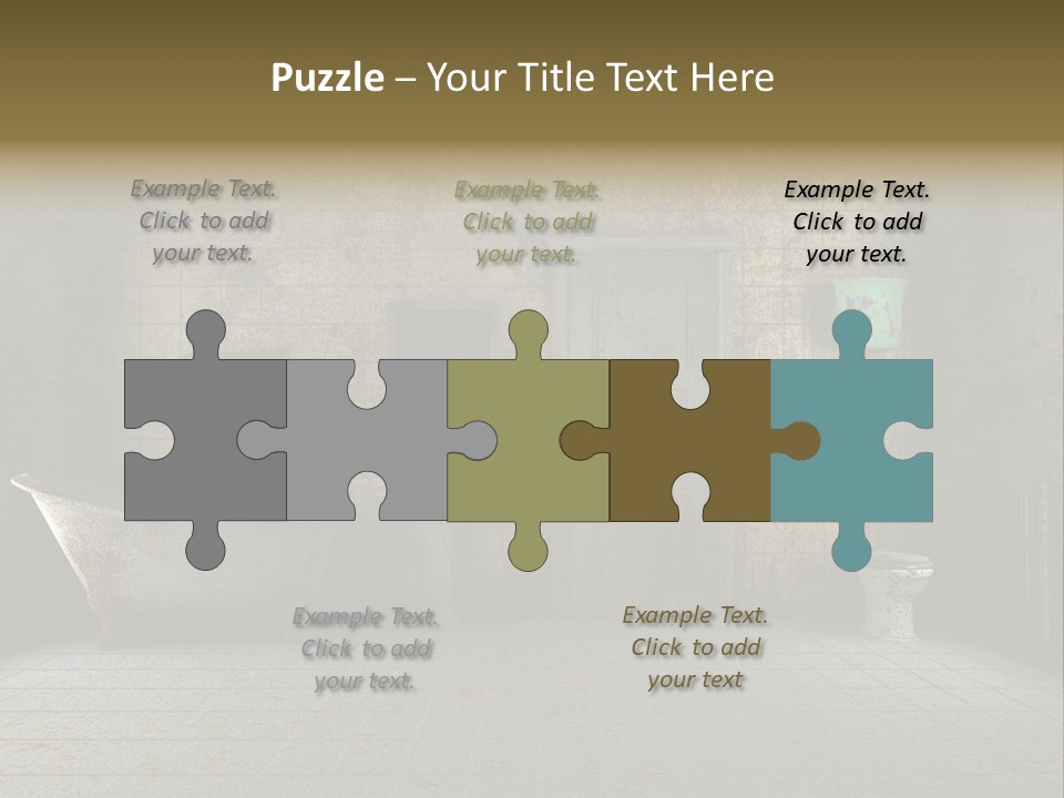 Stylish Wood Style PowerPoint Template