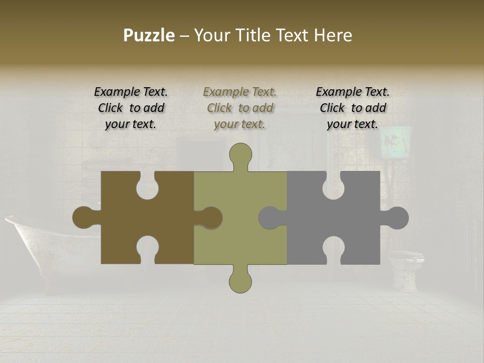 Stylish Wood Style PowerPoint Template