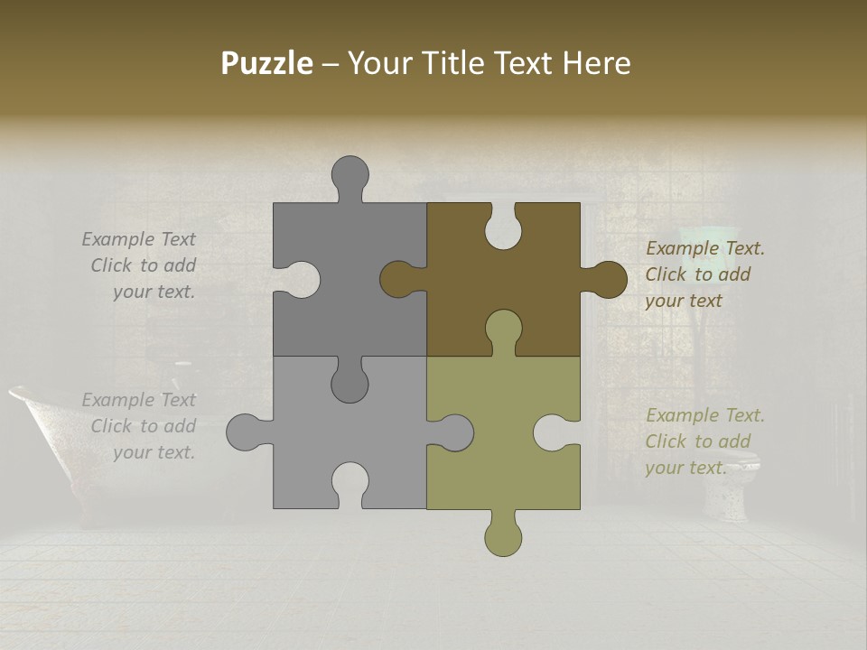 Stylish Wood Style PowerPoint Template