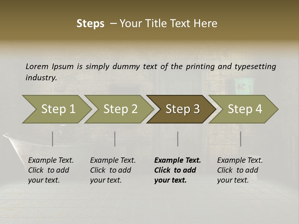 Stylish Wood Style PowerPoint Template