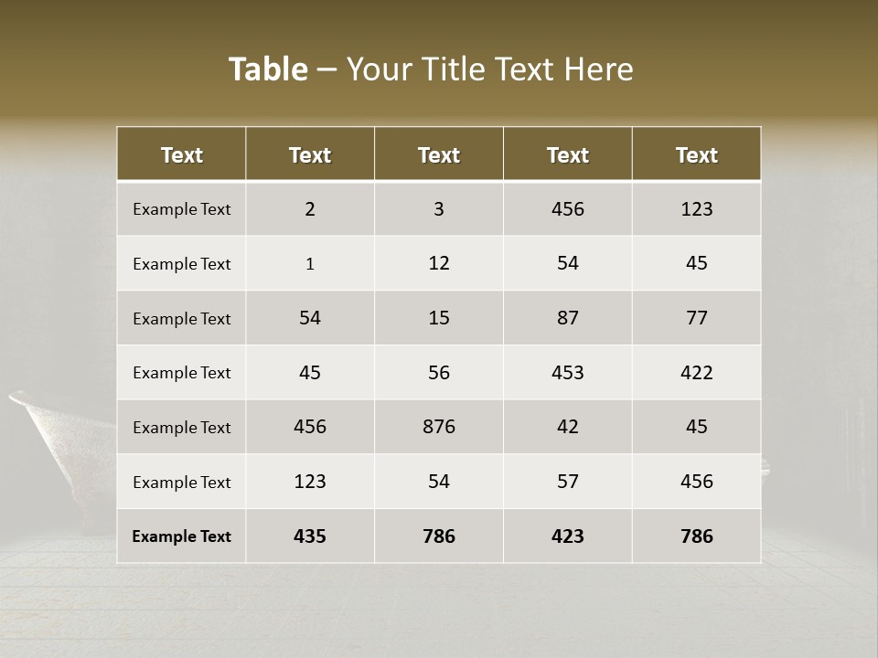 Stylish Wood Style PowerPoint Template