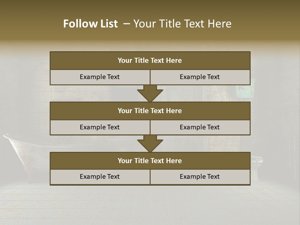 Stylish Wood Style PowerPoint Template