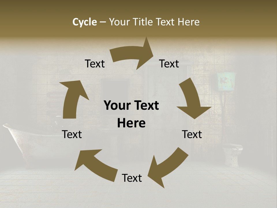 Stylish Wood Style PowerPoint Template