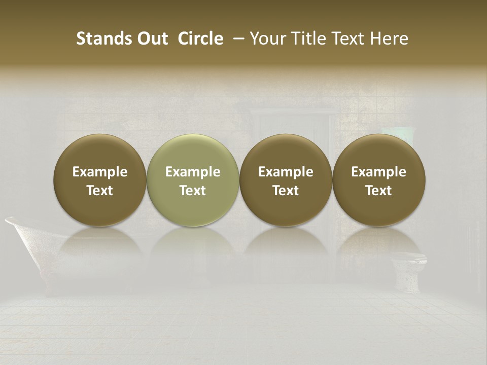 Stylish Wood Style PowerPoint Template