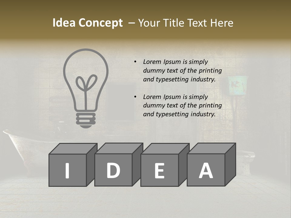 Stylish Wood Style PowerPoint Template