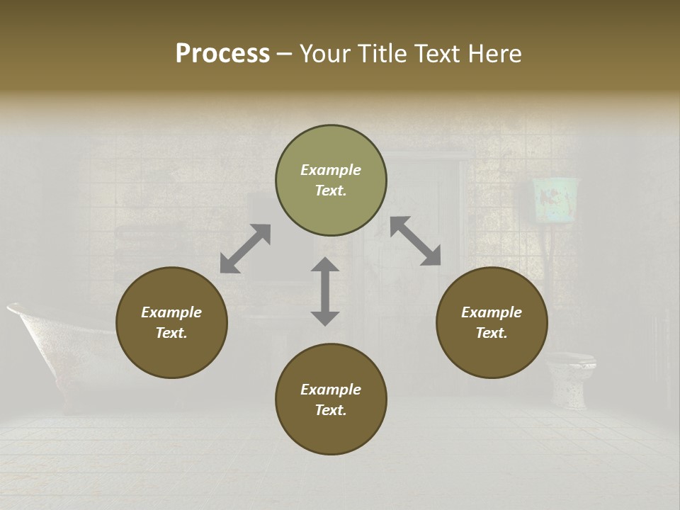 Stylish Wood Style PowerPoint Template