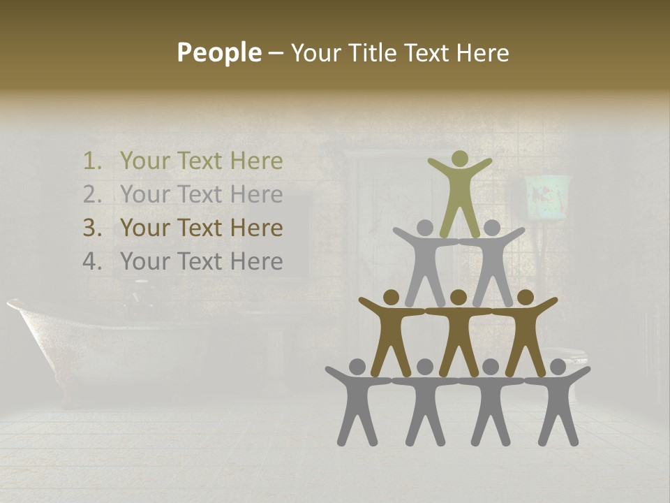 Stylish Wood Style PowerPoint Template