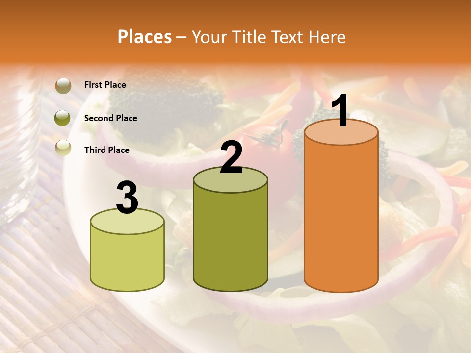 Cucumbers Water Tomatoes PowerPoint Template