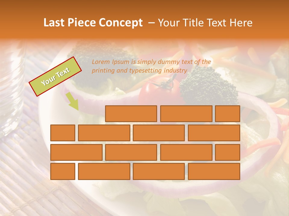 Cucumbers Water Tomatoes PowerPoint Template