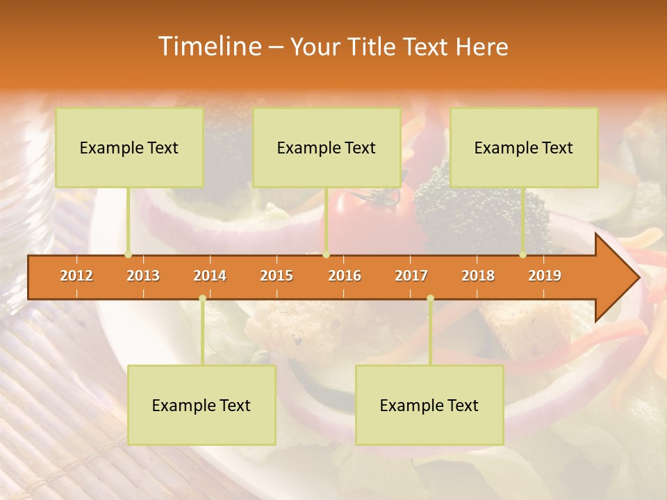 Cucumbers Water Tomatoes PowerPoint Template