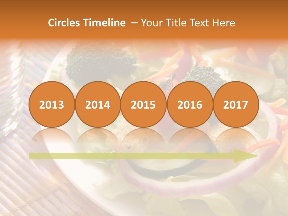 Cucumbers Water Tomatoes PowerPoint Template