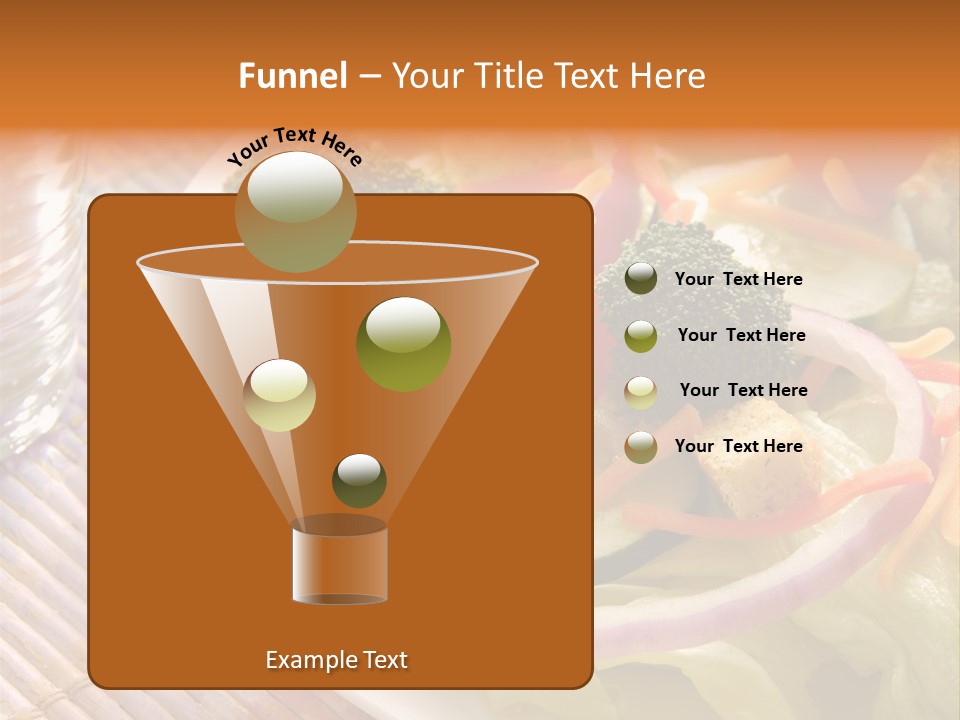 Cucumbers Water Tomatoes PowerPoint Template