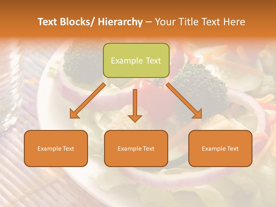 Cucumbers Water Tomatoes PowerPoint Template