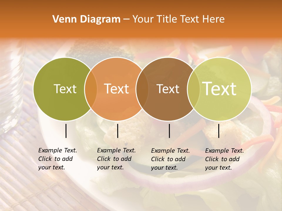 Cucumbers Water Tomatoes PowerPoint Template