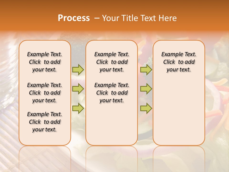 Cucumbers Water Tomatoes PowerPoint Template