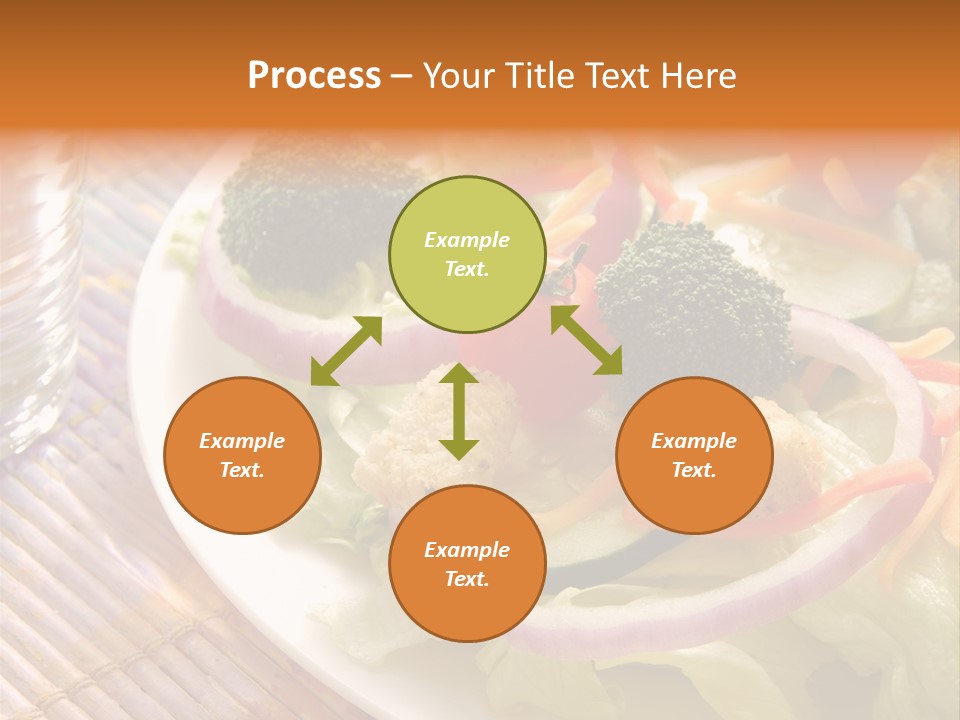 Cucumbers Water Tomatoes PowerPoint Template