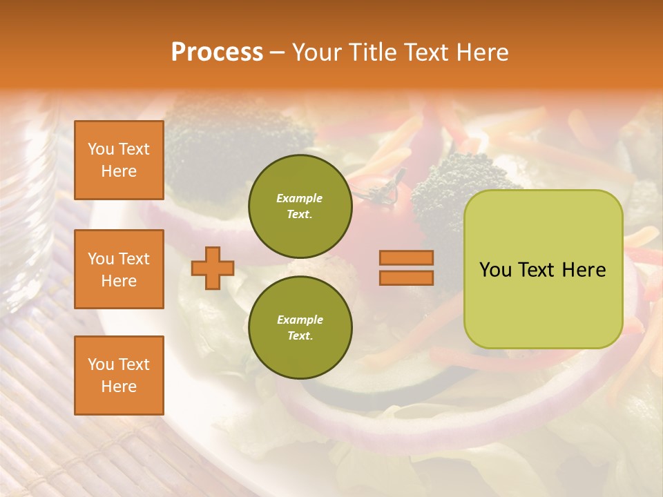 Cucumbers Water Tomatoes PowerPoint Template