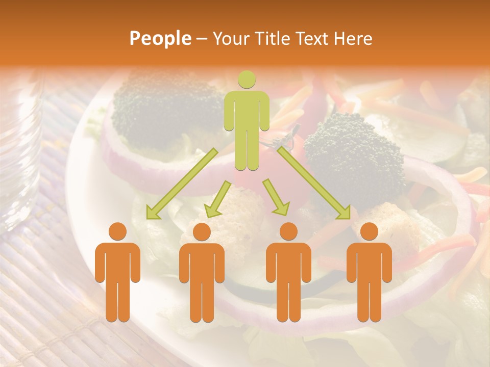 Cucumbers Water Tomatoes PowerPoint Template