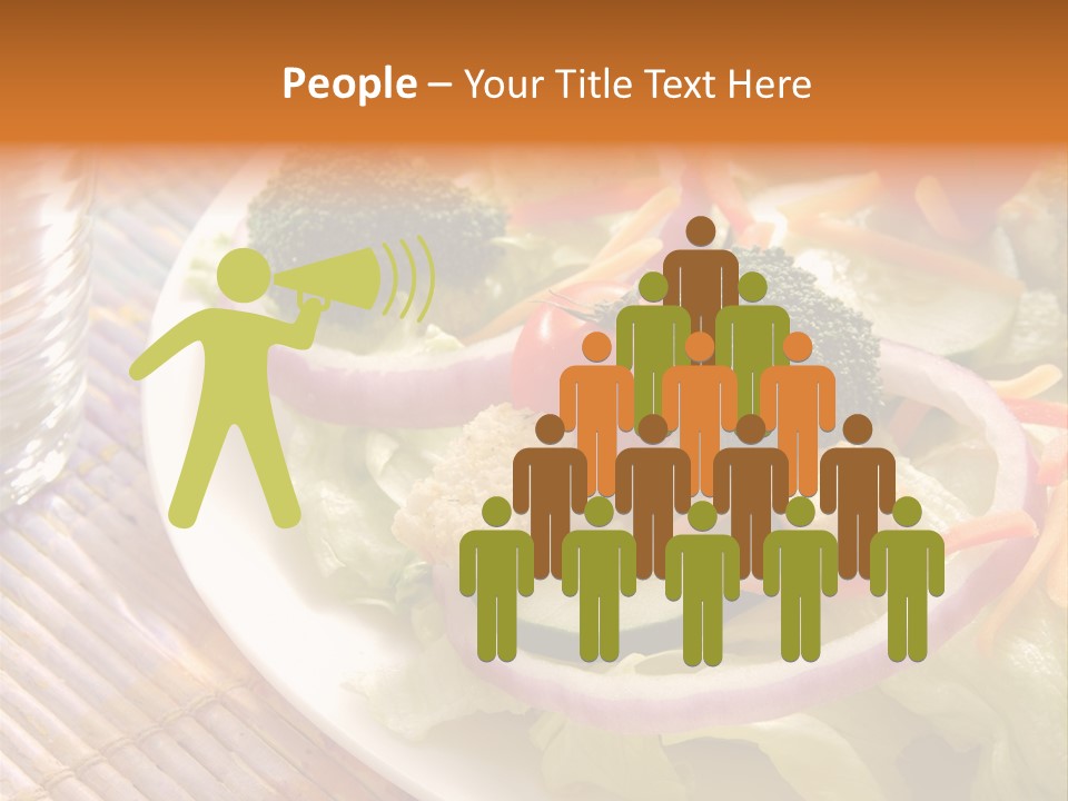 Cucumbers Water Tomatoes PowerPoint Template