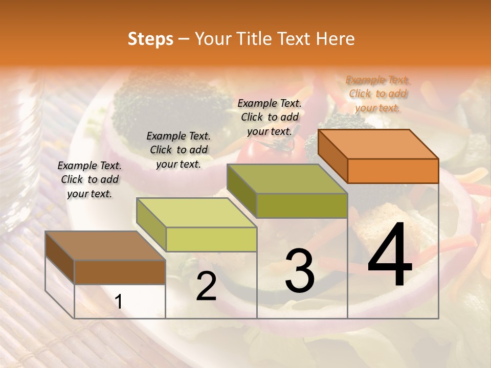 Cucumbers Water Tomatoes PowerPoint Template