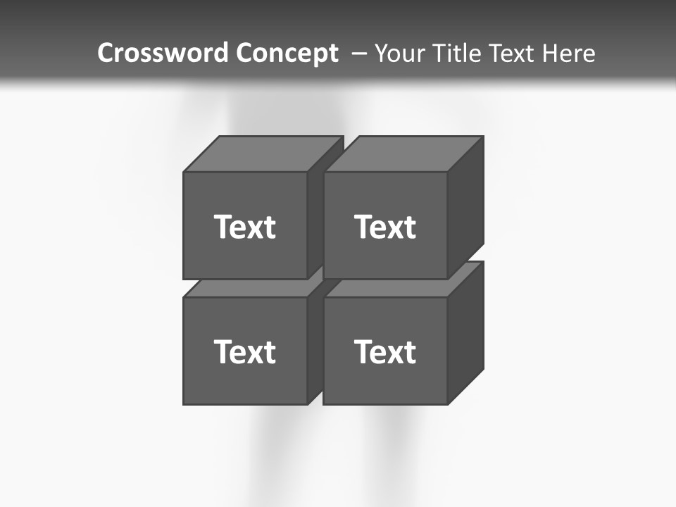 Woman Nice Front PowerPoint Template
