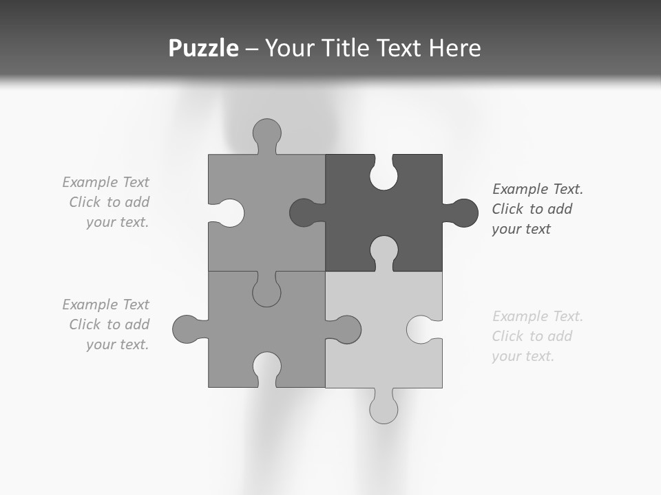 Woman Nice Front PowerPoint Template