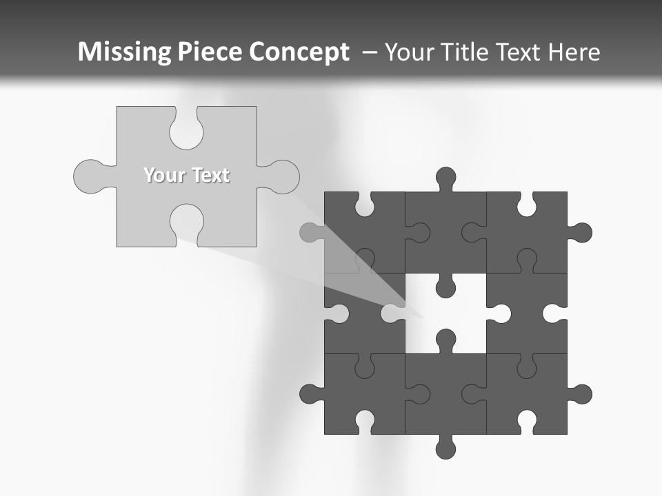 Woman Nice Front PowerPoint Template