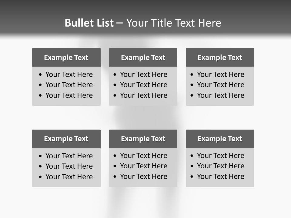 Woman Nice Front PowerPoint Template