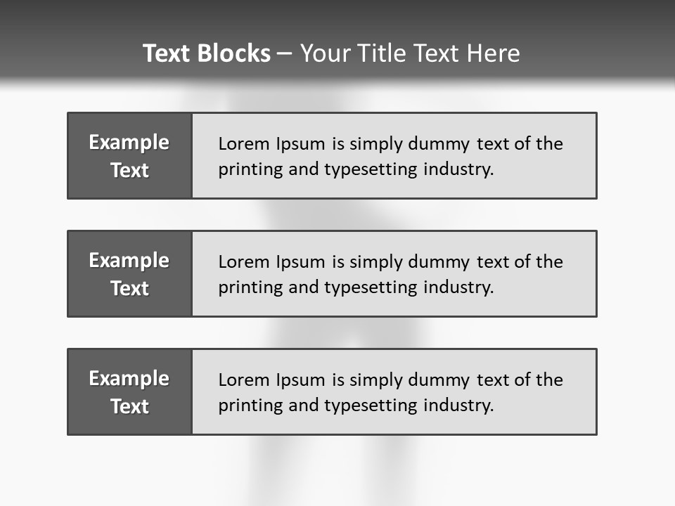 Woman Nice Front PowerPoint Template