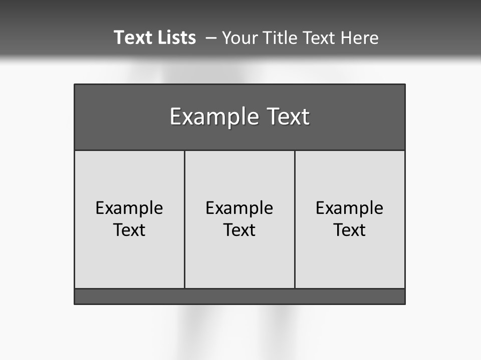 Woman Nice Front PowerPoint Template