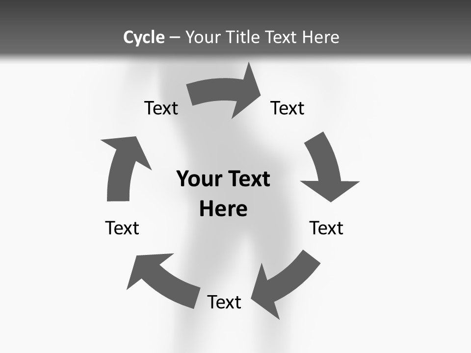 Woman Nice Front PowerPoint Template