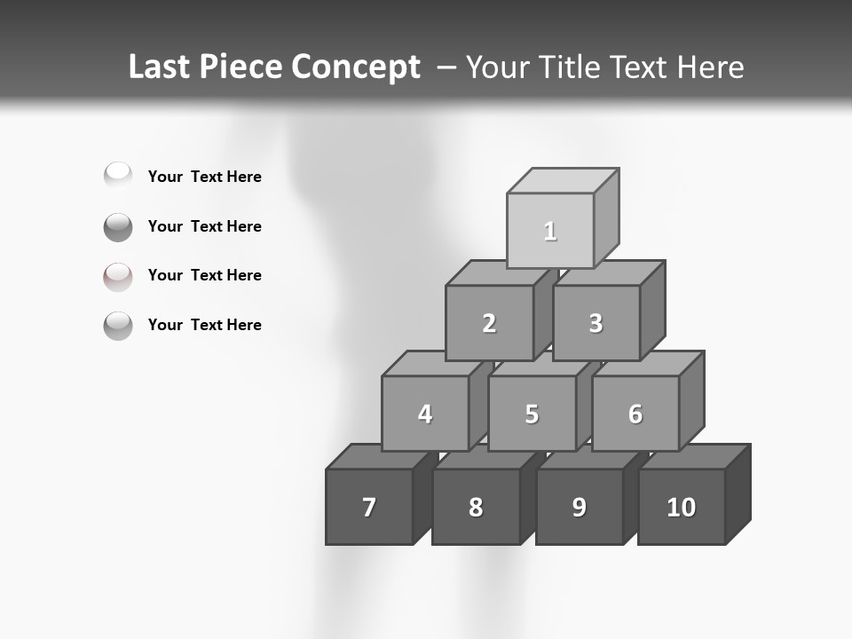 Woman Nice Front PowerPoint Template