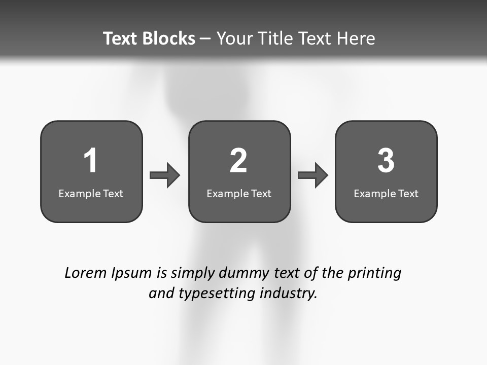 Woman Nice Front PowerPoint Template